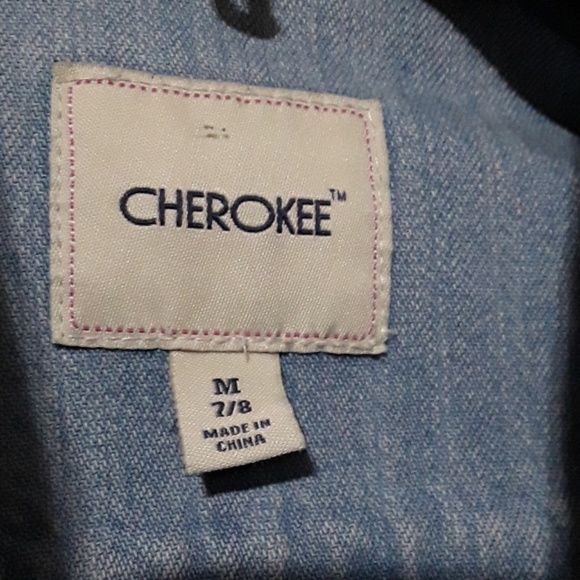 Cherokee • Denim jacket. Size 7-8 - Picture 2 of 5